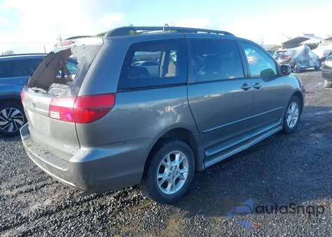 2005 Toyota Sienna Xle из США, поврежденный, VIN 5TDZA22C65S323660